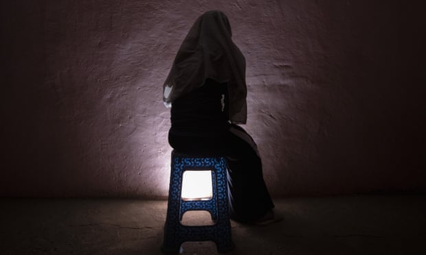 Tigrayan refugee rape victim who fled the conflict