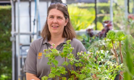 ‘It would be so easy to come in and be scattergun’: head gardener Lottie Allen.