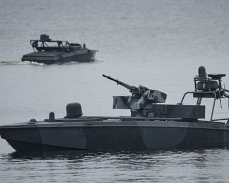 Ukrainian Sea Baby drones