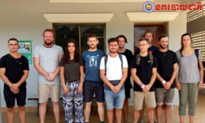 10 foreigners arrested in Cambodia