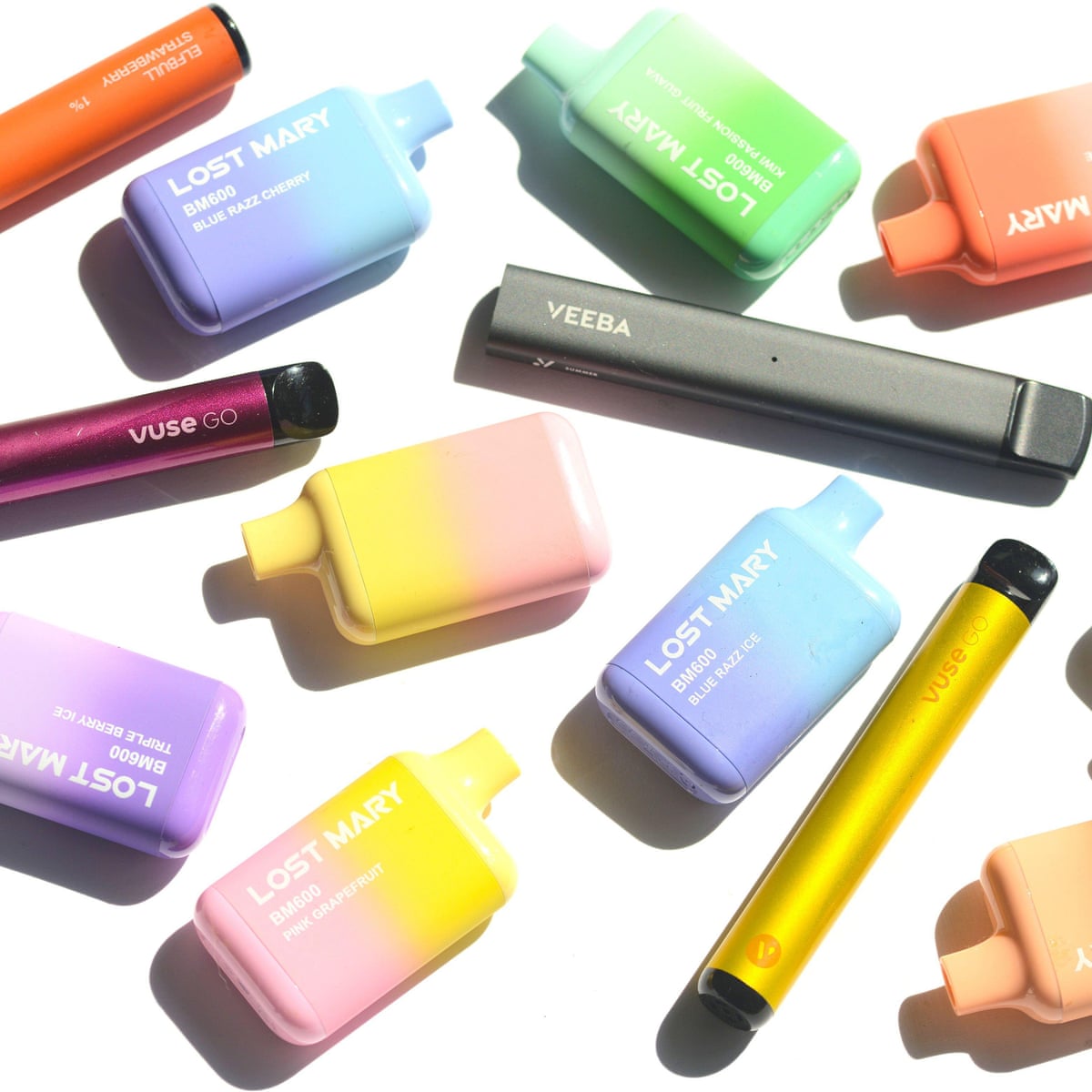 Vapes may be limited to four flavours in drive to stop UK children getting hooked | Vaping | The Guardian Vapes may be limited to four flavours in drive to stop UK children getting hooked | Vaping | The Guardian