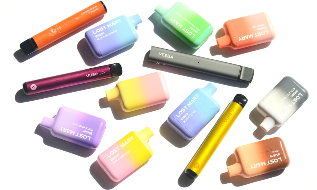 Vapes may be limited to four flavours in drive to stop UK children getting hooked | Vaping | The Guardian Vapes may be limited to four flavours in drive to stop UK children getting hooked | Vaping | The Guardian