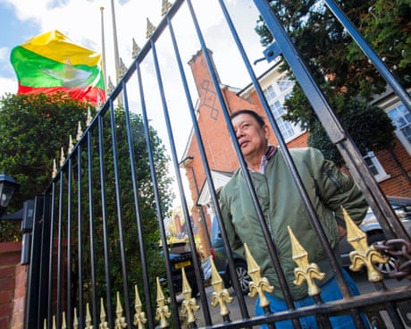 Ex-Myanmar ambassador to UK on trial for trespassing in diplomatic residence
