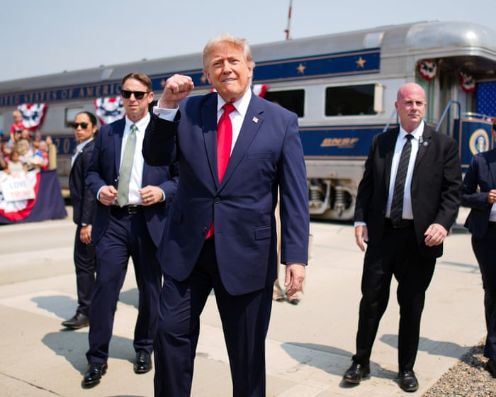 Trump hijacks the US at 250 celebrations | Politics Weekly America
