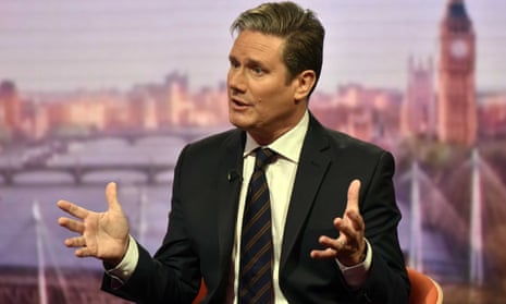 Keir Starmer on the Andrew Marr Show