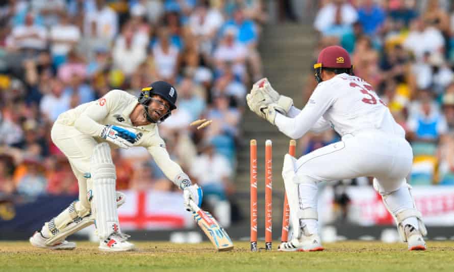 Joshua Da Silva: ‘This is what I want Test cricket to be like all of the time’ | West Indies cricket team 2 Da Silva stumps his opposite number, England’s Ben Foakes, in Barbados. ‘I really look up to Ben Foakes’ he says. ‘He’s my favourite keeper in the world