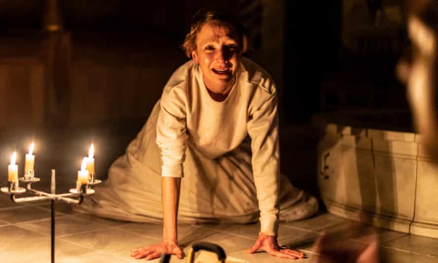 Convincing … Polly Frame as Gertrude.