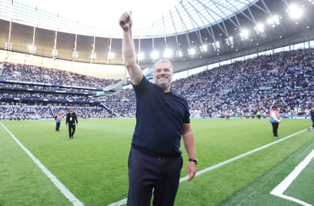 Ange Postecoglou in 2023
