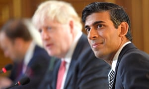 Britain’s Chancellor of the Exchequer Rishi Sunak