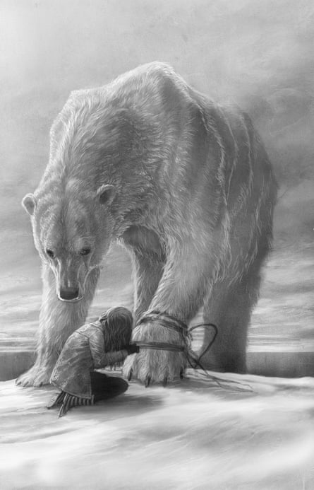 One of Levi Pinfold’s illustrations for The Last Bear by Hannah Gold.