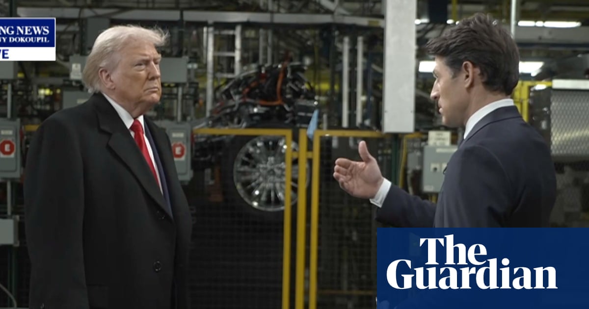 Donald Trump explains to Tony Dokoupil that journalism is now a performance review conducted by the president and his billionaire friends.