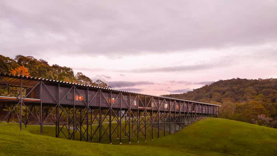 The Bridge at Bundanon has a learning center and accommodation for 64 people