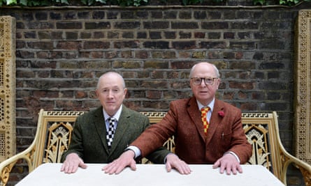 Gilbert and George: ‘We saw it featured testicles and ... never looked back.’