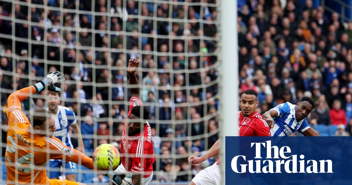 Welbeck lifts Brighton to leave Nottingham Forest two points off drop zone