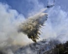 Teen suspected of setting off fireworks that sparked California wildfire Boy, 13, arrested after Rancho fire raced through dry brush in Laguna Beach and forced evacuation of about 100 homesA 13-year-old boy was arrested on suspicion of setting off fireworks that sparked a wildfire this week in coastal southern California, forcing the evacuations of about 100 canyon homes, authorities said.Crews with air support protected residences from the Rancho fire as flames raced through dry brush on Monday afternoon in Laguna Beach. It was held to 4 acres (1.6 hectares) with no damage to structures. Continue reading...
