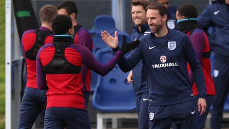Talk of England club v country row is a 'nonsense', says Gareth Southgate – video