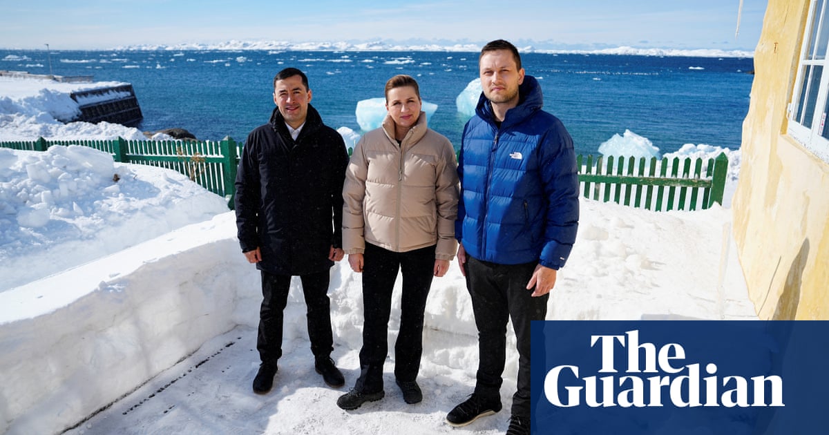 Danish PM puts on show of unity in Greenland after Trump acquisition threats