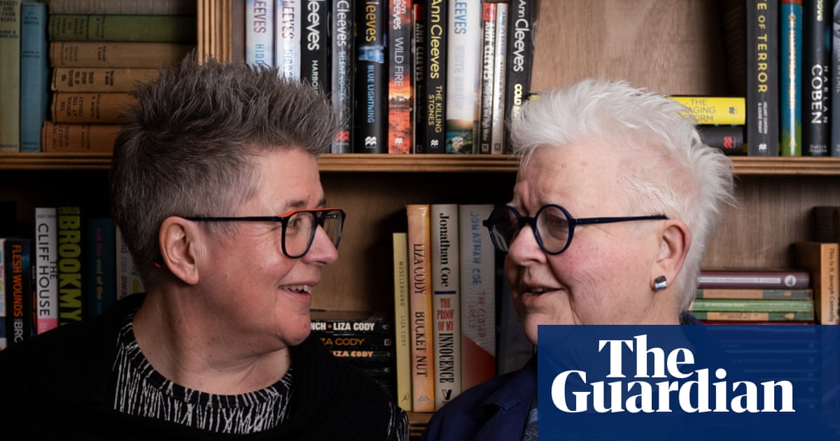 ‘We’ve always been wary of working together’: Val McDermid and Jo Sharp on writing a novel as a couple