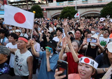 Japanese First': breakthrough by rightwing populists sparks fears of anti- foreigner backlash in Japan | Japan | The Guardian