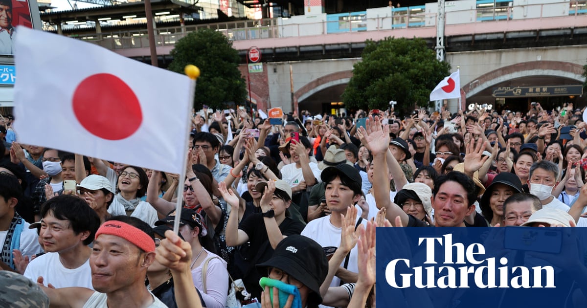 ‘Japanese First’: breakthrough by rightwing populists sparks fears of anti-foreigner backlash in Japan