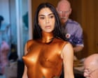 Soft armour, pert nipples: how London design team made Kim Kardashian’s Met Gala breastplate
