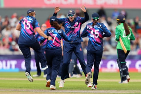 Escocia contra Irlanda: Copa del Mundo T20 Femenina
