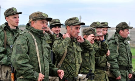 Russian conscripts attend a military training in the Rostov-on-Don region of southern Russia, in October 2022.