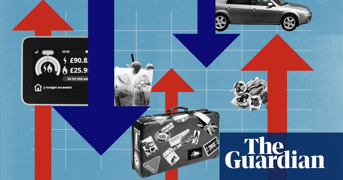 UK inflation: which goods and services have changed most in price ...