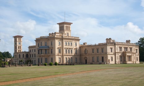 English Heritage is refusing access to the grounds of Osborne House, which is on a stretch of the coast in the Isle of Wight.