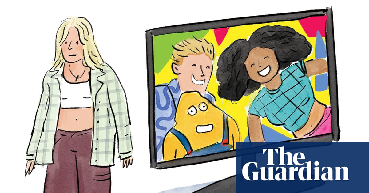 Can Vinted help me look more gen Z? The Becky Barnicoat cartoon