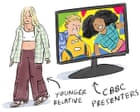 Can Vinted help me look more gen Z? The Becky Barnicoat cartoon