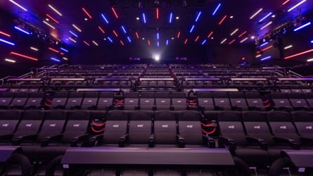 A 4DX cinema in Times Square