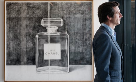 Olivier Polge, the ‘nose” of Chanel, in the Chanel Perfume laboratory in Neuilly-sur-Seine.