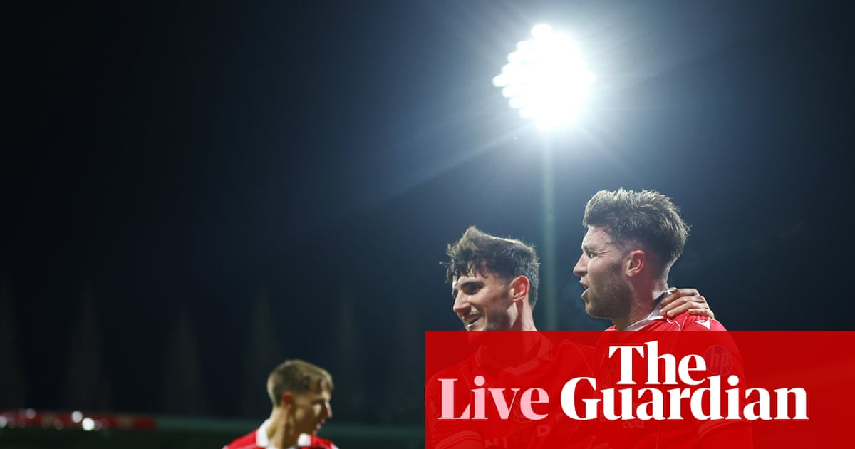 FA Cup news and buildup, Wrexham joy, EFL and more football – matchday live