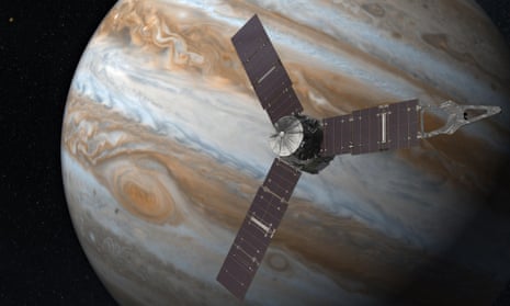 Artist’s impression of Juno in orbit.