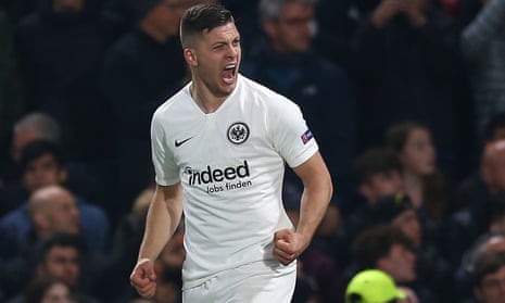 Luka Jovic has moved to Real Madrid on a six-year deal.