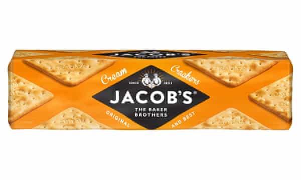 Packet of Jacob’s Cream Crackers.