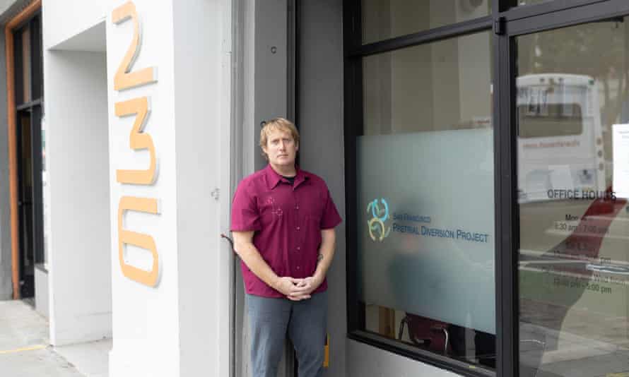 ‘Walgreens fed my family’: inside the San Francisco stores closing over ‘retail theft’ | San Francisco 3 David Mauroff outside Pretrial Diversion Project building