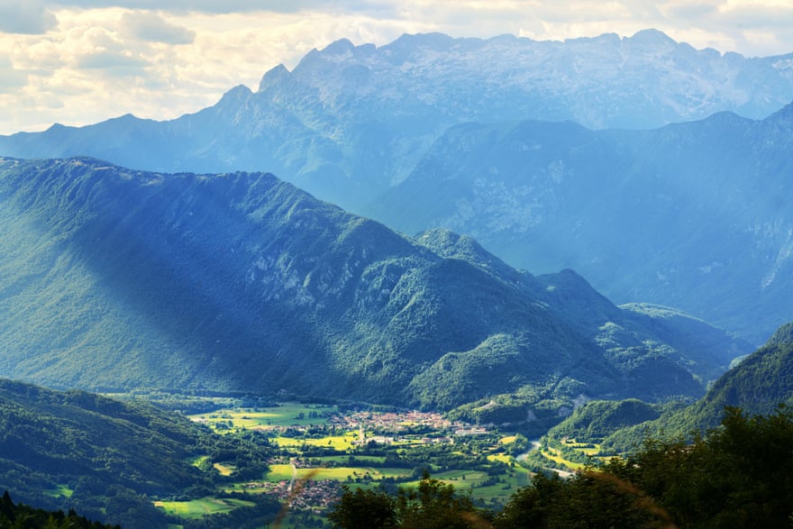 The Julian Alps at Kobarid.