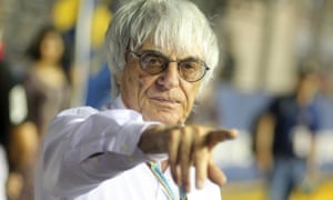 Bernie Ecclestone believes the time is right for Formula One to embrace an all-electric future