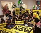 Pro-Palestinian protesters arrested at Chuck Schumer’s office in New York City