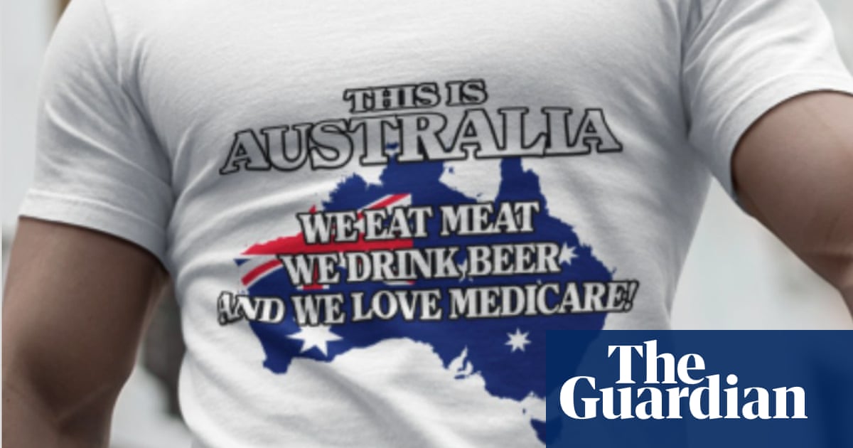 ‘Have you been hacked?’: ALP under fire for ‘repurposing racist meme’ with ‘protect our Medicare’ T-shirt