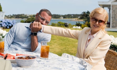Liev Schreiber and Nicole Kidman as Greer Winbury in The Perfect Couple.