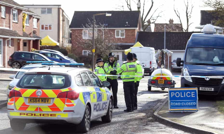 Detectives are continuing to investigate the nerve agent attack at the house where Skripal lived in Salisbury.