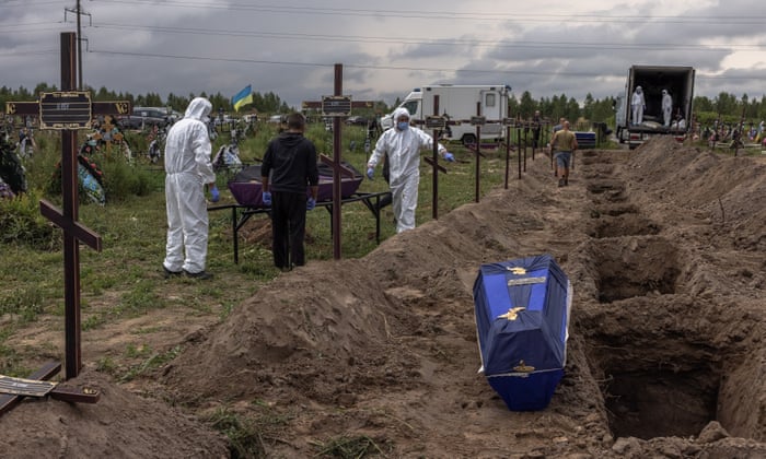 Hundreds of tortured and killed civilians have been found in Bucha and other parts of the Kyiv region after the Russian army retreated.