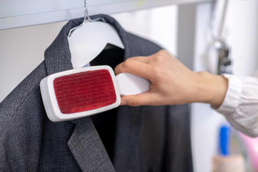 A garment brush works wonders on shifting dirt, especially from wool and tweed. While you can use a specialty brush, an old toothbrush works too.