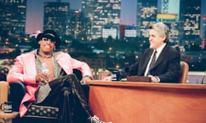 Dennis Rodman on The Tonight Show in 1997