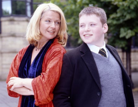 Toyah Willcox and Richard Madden in TV series Barmy Aunt Boomerang
