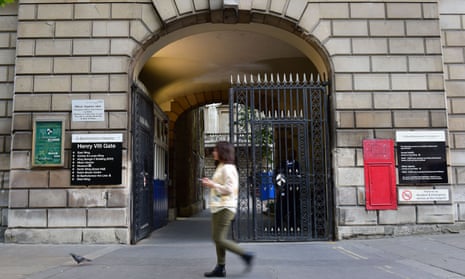 St Bartholomew’s hospital in London is one of those affected by cyber-attack