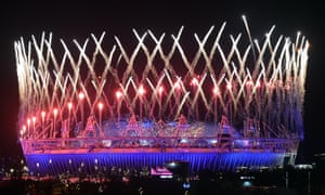 The opening ceremony of the London Olympics in 2012